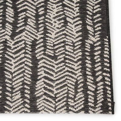 product image for Citali Indoor/ Outdoor Tribal Black/ Cream Rug by Jaipur Living 55