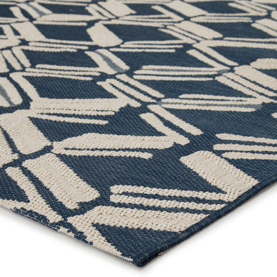 product image for Caelum Indoor/ Outdoor Trellis Navy/ Cream Rug by Jaipur Living 40
