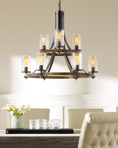 product image for Angelo Collection 9 - Light Chandelier by Feiss 93