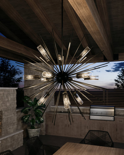 product image for Hilo Collection 12 - Light Outdoor Chandelier by Feiss 98