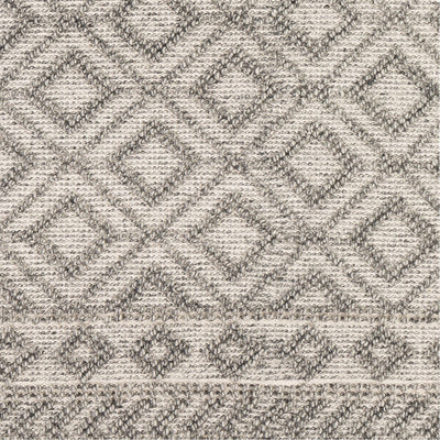 product image for Farmhouse Tassels FTS-2302 Hand Woven Rug in Black & White by Surya 69