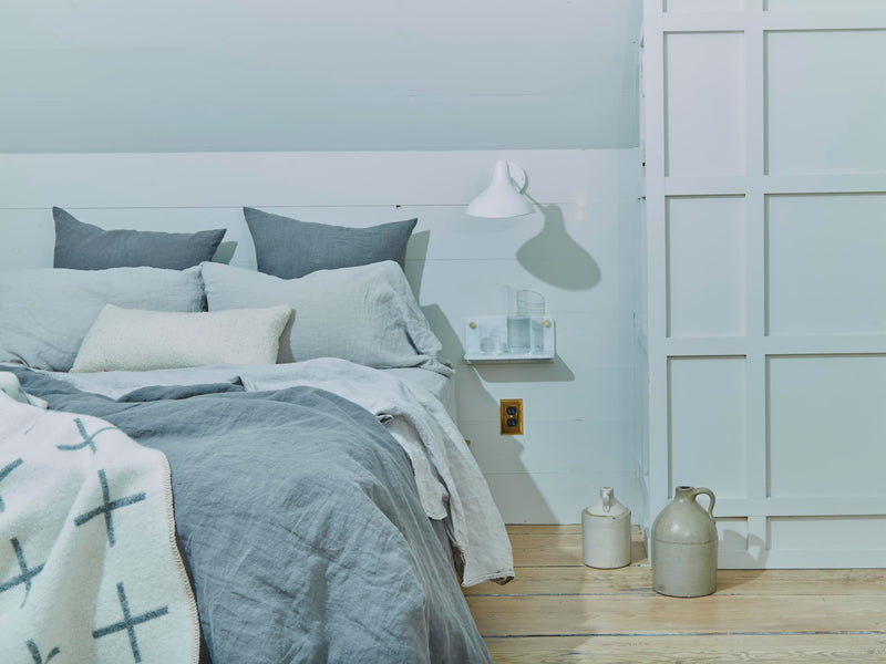 media image for Simple Linen King Bedding in Various Colors by Hawkins New York 273