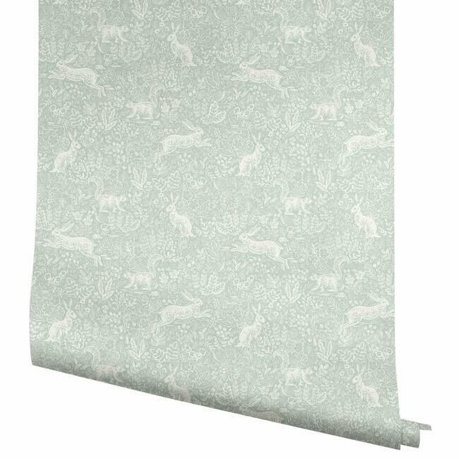 media image for Fable Wallpaper in Mineral from the Rifle Paper Co. Collection by York Wallcoverings 279