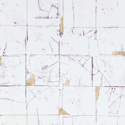 product image for Faenza Tile Wallpaper in Stone from the Folium Collection by Osborne & Little 14