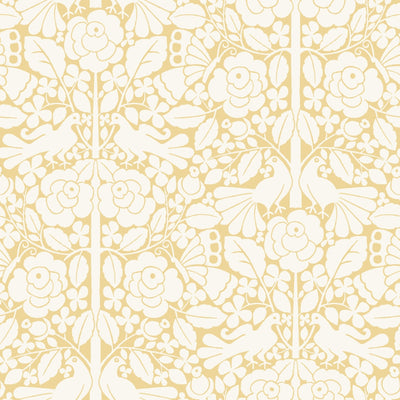 product image of Fairy Tales Wallpaper in Yellow from the Magnolia Home Vol. 3 Collection by Joanna Gaines 50