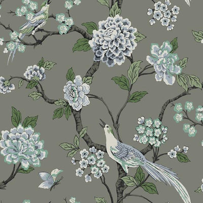 product image for Fanciful Wallpaper in Grey from the Grandmillennial Collection by York Wallcoverings 96