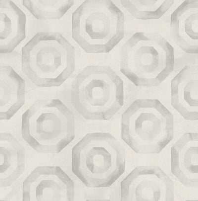 product image of sample faravel geo wallpaper in neutrals from the lugano collection by seabrook wallcoverings 1 543