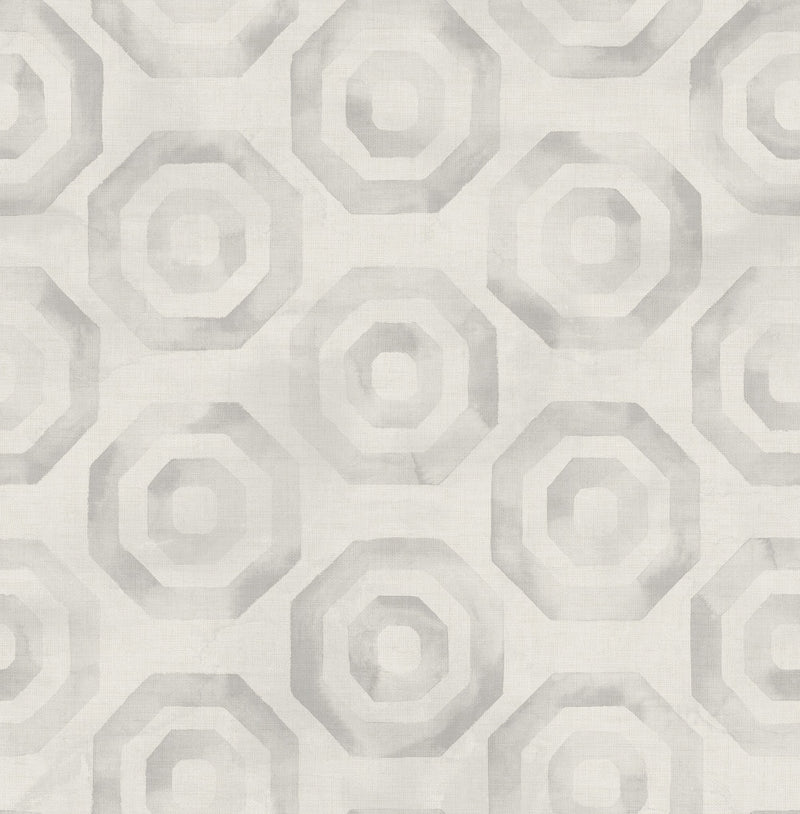 media image for sample faravel geo wallpaper in neutrals from the lugano collection by seabrook wallcoverings 1 294