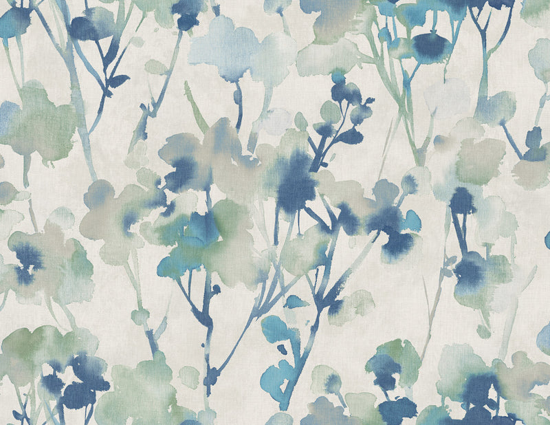 media image for Faravel Wallpaper in Blue from the Lugano Collection by Seabrook Wallcoverings 28