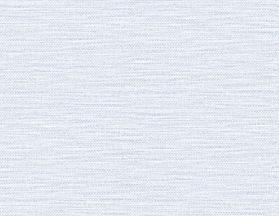 product image of Faux Linen Weave Wallpaper in Blue Frost from the Luxe Retreat Collection by Seabrook Wallcoverings 56
