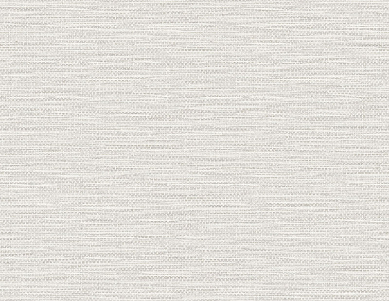 media image for Faux Linen Weave Wallpaper in Cove Grey from the Luxe Retreat Collection by Seabrook Wallcoverings 254