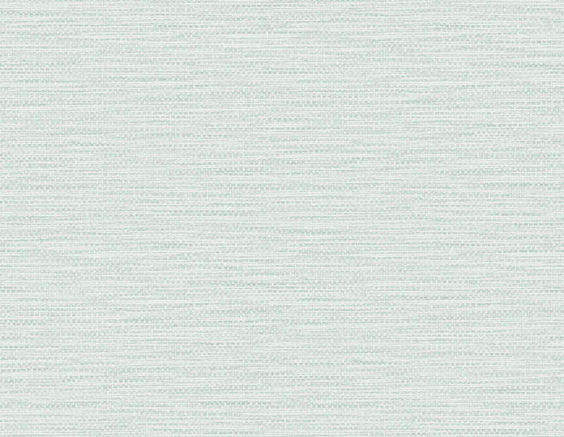media image for sample faux linen weave wallpaper in sea glass from the luxe retreat collection by seabrook wallcoverings 1 262