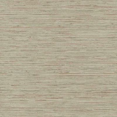 product image of sample faux weave grasscloth peel stick wallpaper in terracotta by roommates for york wallcoverings 1 576