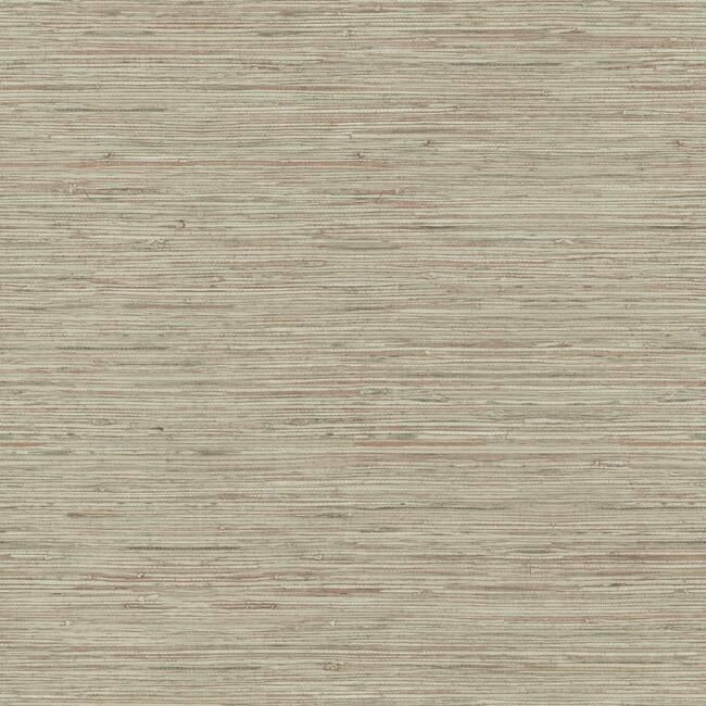 media image for Faux Weave Grasscloth Peel & Stick Wallpaper in Terracotta by RoomMates for York Wallcoverings 291