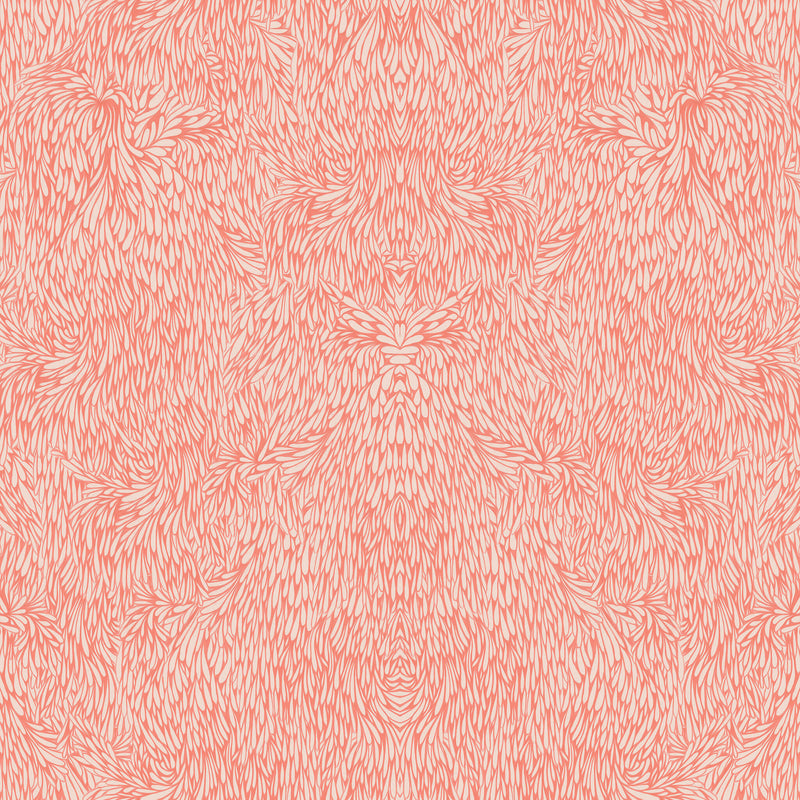 media image for Feather Wallpaper in Petal Pink 25