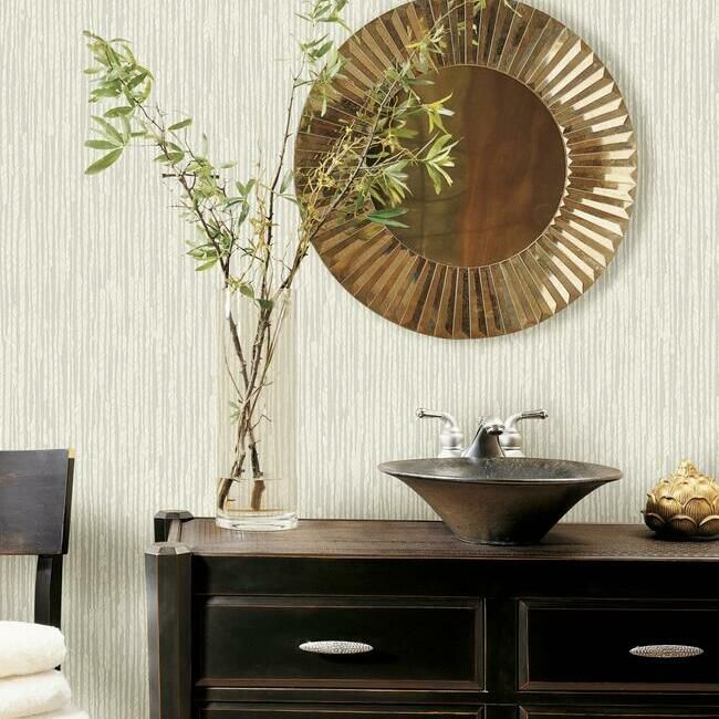 media image for Feather Fletch Wallpaper in Off-White from the Traveler Collection by Ronald Redding 231