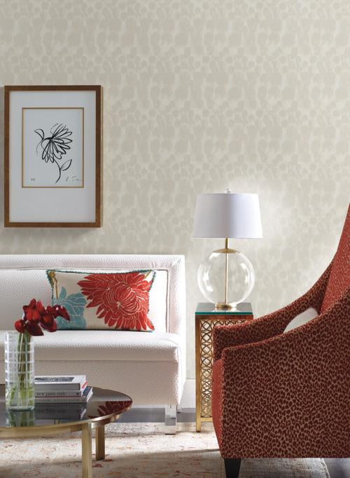 media image for Feathers Wallpaper from the Natural Opalescence Collection by Antonina Vella for York Wallcoverings 233