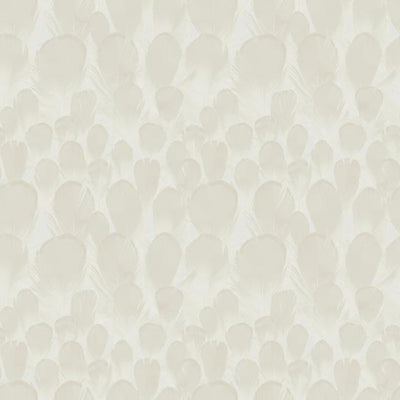 product image of sample feathers wallpaper in beige from the natural opalescence collection by antonina vella for york wallcoverings 1 591