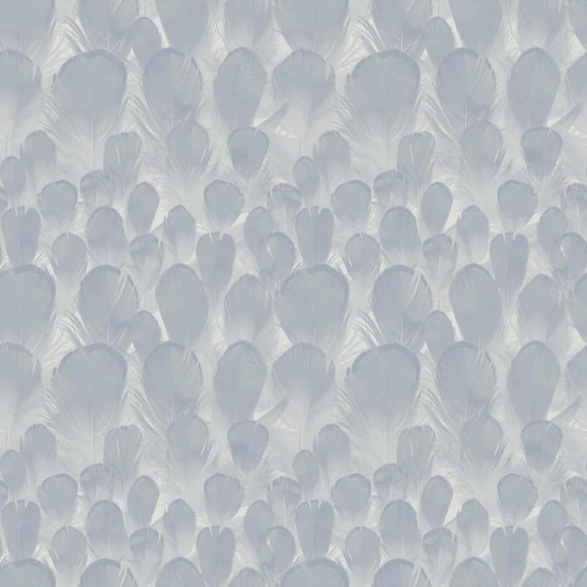 media image for Feathers Wallpaper in Lavender from the Natural Opalescence Collection by Antonina Vella for York Wallcoverings 239