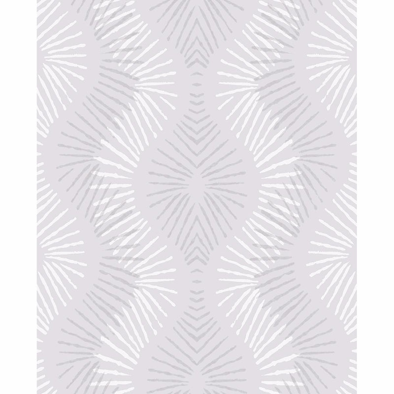 media image for Feliz Beaded Ogee Wallpaper in Silver from the Celadon Collection by Brewster Home Fashions 236