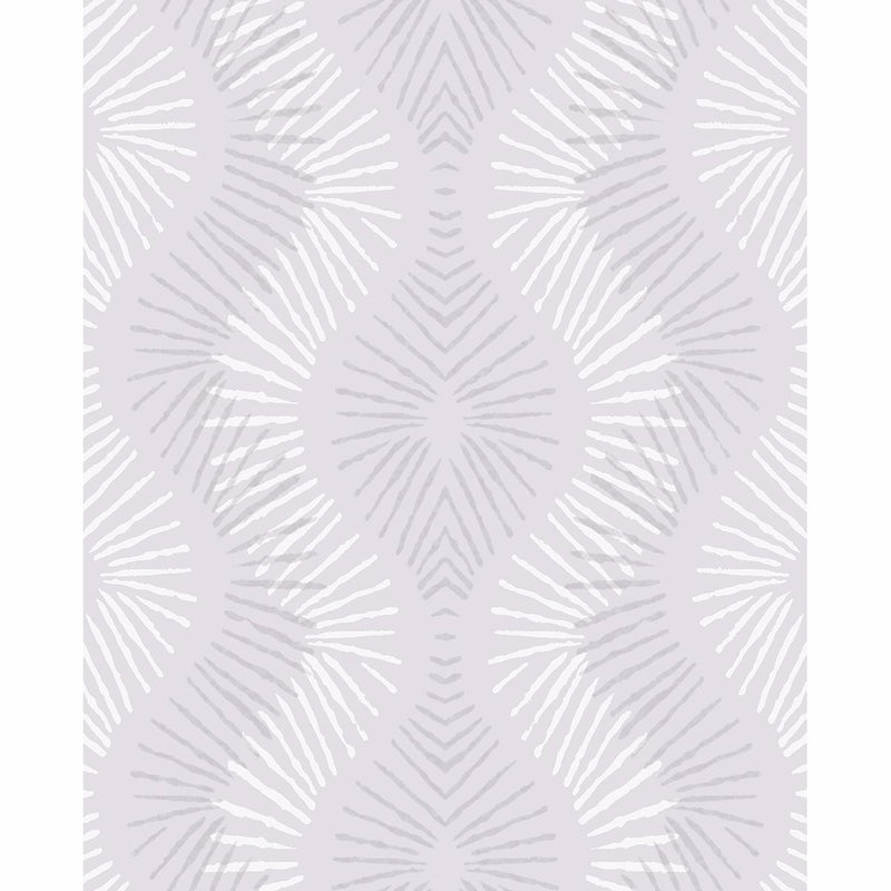 media image for Feliz Beaded Ogee Wallpaper in Silver from the Celadon Collection by Brewster Home Fashions 236