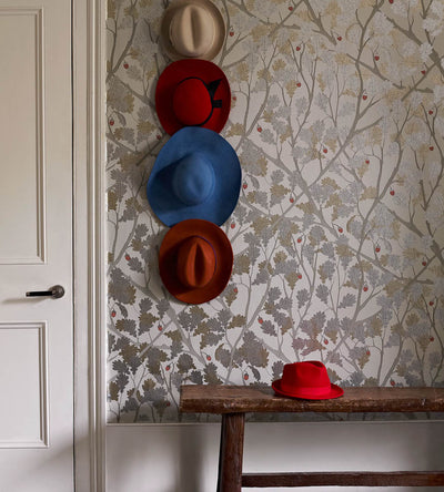 product image for Feuille de Chene Wallpaper from the Cabochon Collection by Osborne & Little 10