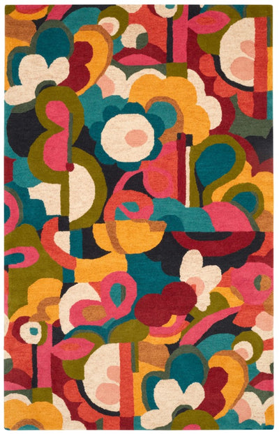 product image for Field of Dreams Multi Hand Tufted Wool Rug 1 58
