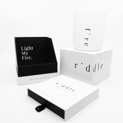 product image of poppy fire candle by riddle oil 1 559