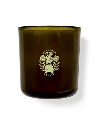 product image of Single Wick Roma Heirloom Tomato Candle by Flamingo Estate in a Glass Jar 531