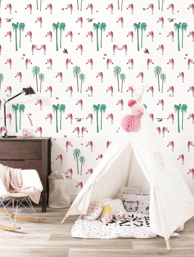 media image for Flamingo Kids Wallpaper by KEK Amsterdam 277