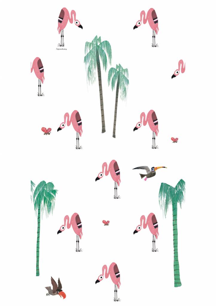 media image for Flamingo Kids Wallpaper by KEK Amsterdam 281