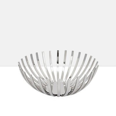 product image for flare rib 12d stainless steel decor bowl by torre tagus 2 45