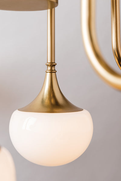 product image for hudson valley fleming 16 light chandelier 4716 12 52