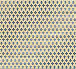 product image of Fleur-de-lis Contact Wallpaper in Blue by Burke Decor 545