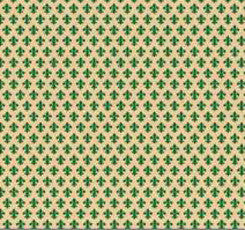 product image of Fleur-de-lis Contact Wallpaper in Green by Burke Decor 593