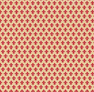 product image of Fleur-de-lis Contact Wallpaper in Red by Burke Decor 557