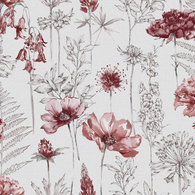 product image of Floral Sketch Red Wallpaper from the Capsule Collection by Graham & Brown 575