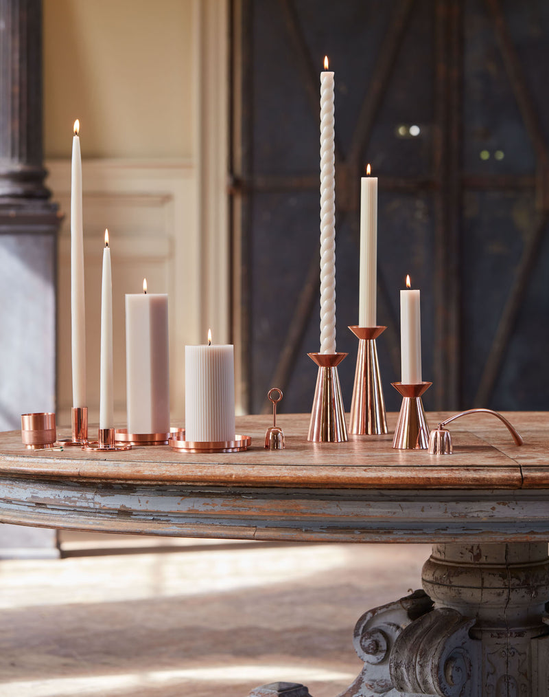 media image for fancy pillar candles in various colors 8 223