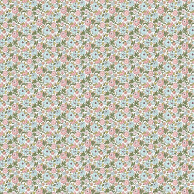 product image of sample floral ditzy vine peel stick wallpaper in blue multi by roommates for york wallcoverings 1 537