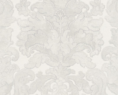 product image of sample floral structures wallpaper in grey and metallic design by bd wall 1 523