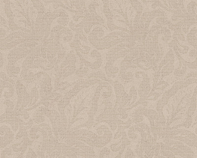 product image of sample floral wallpaper in beige and metallic design by bd wall 1 556