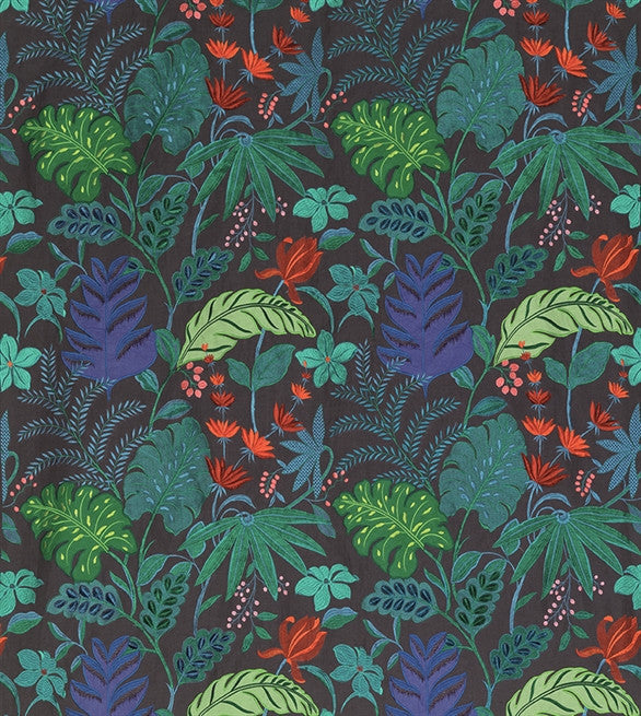 media image for Floridita Fabric in Peacock and Electric by Matthew Williamson for Osborne & Little 286