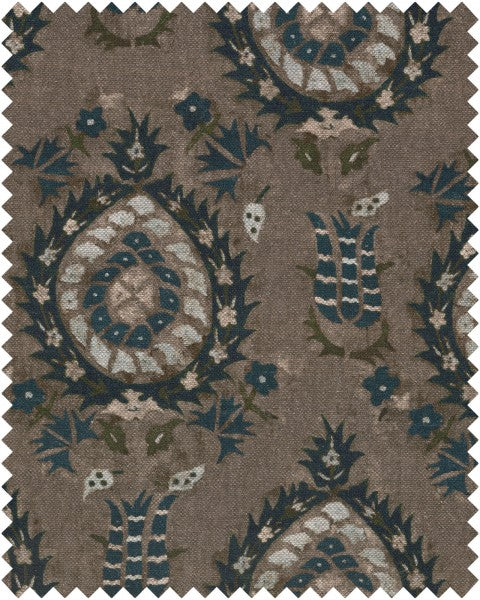 media image for Flourish Linen Fabric in Dapple Grey by Mind the Gap 293