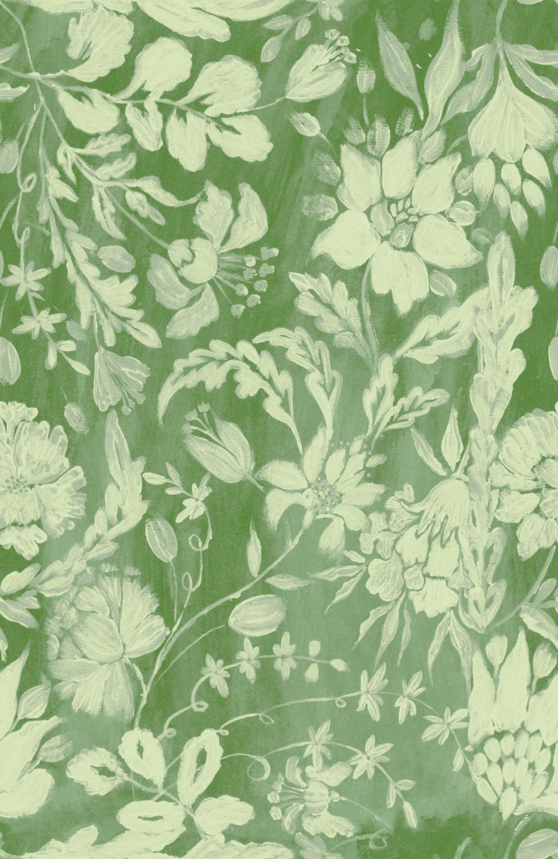 media image for sample flowery ornament wallpaper in bud green from the complementary collection by mind the gap 1 280