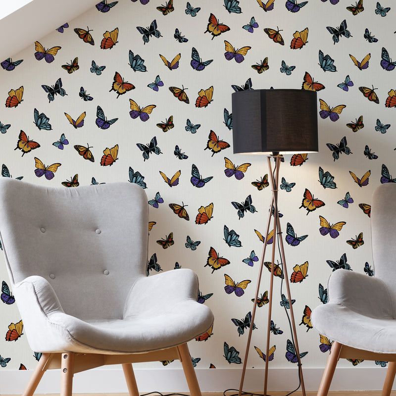 media image for Flutterby Wallpaper in Multi from the Capsule Collection by Graham & Brown 240