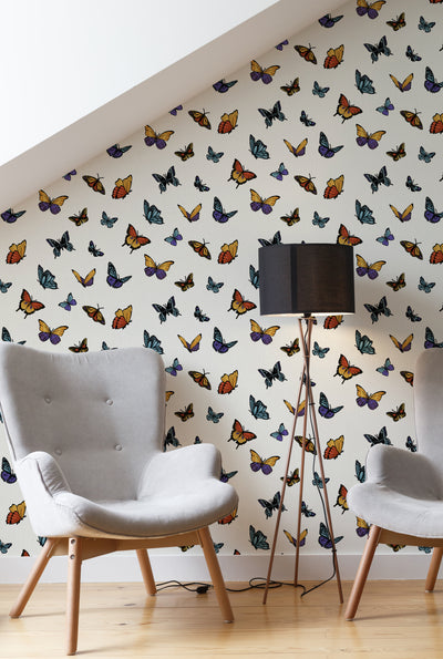 product image for Flutterby Wallpaper in Multi from the Capsule Collection by Graham & Brown 12