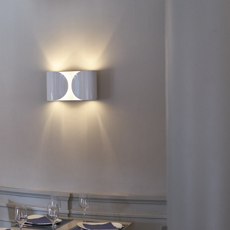 media image for Foglio Steel Wall & Ceiling Lighting in Various Colors 266