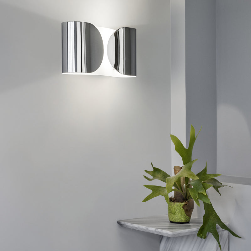 media image for Foglio Steel Wall & Ceiling Lighting in Various Colors 276
