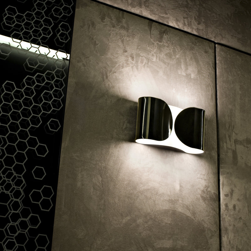 media image for Foglio Steel Wall & Ceiling Lighting in Various Colors 243