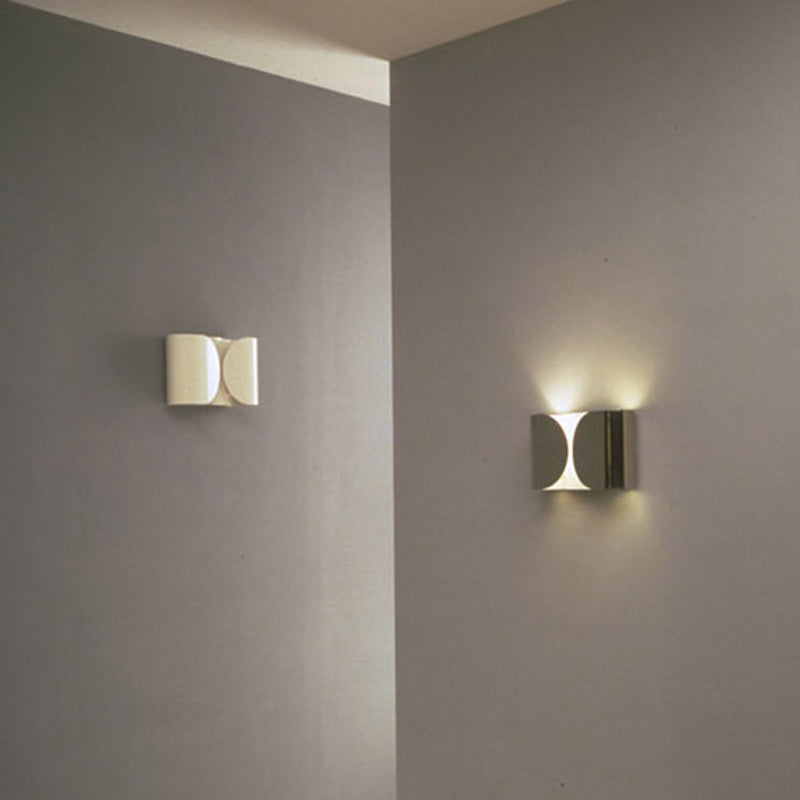 media image for Foglio Steel Wall & Ceiling Lighting in Various Colors 254